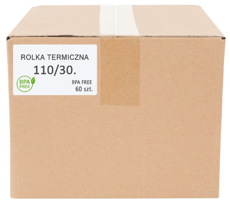 Rolki termiczne 110x30 (1 KARTON 60 SZT)