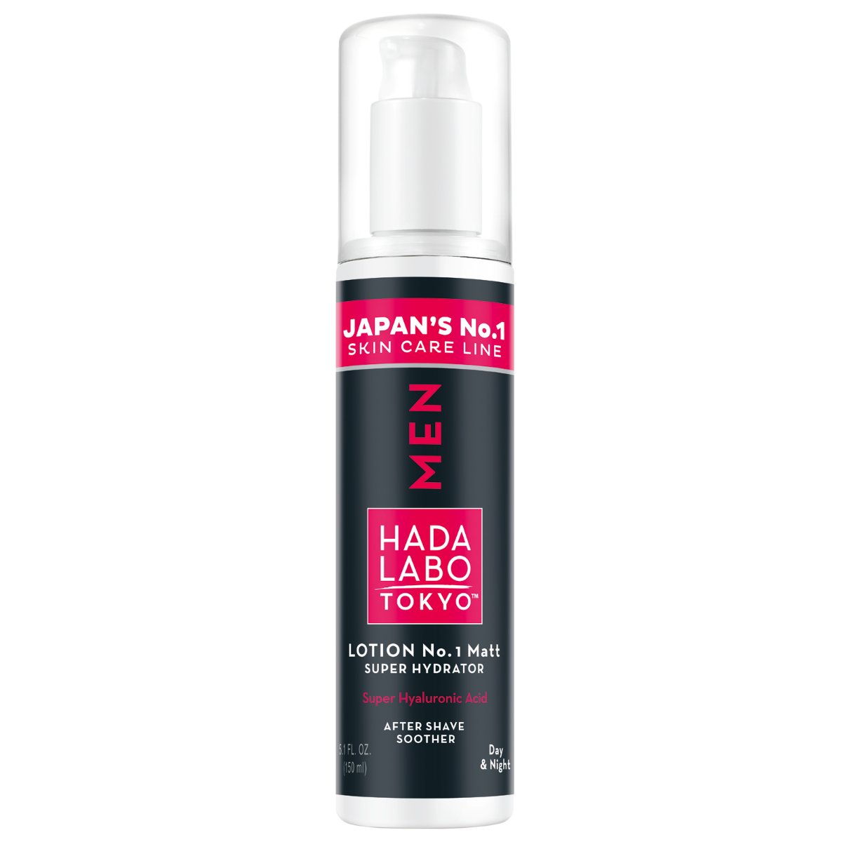 Hada Labo Tokyo, Men Lotion No.1 Matt Super Hydrator, Silnie nawilżający i matujący skórę lotion dla mężczyzn, 150 ml