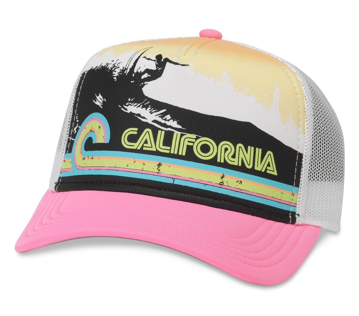 American Needle, Czapka z daszkiem Riptide Valin California, SMU617B-CA, Różnokolorowy, Unisex