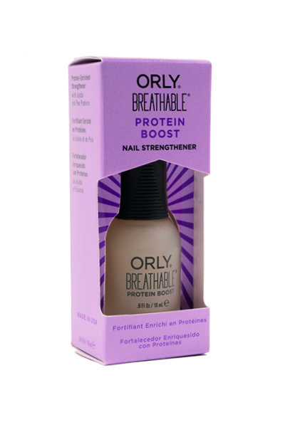 Orly, Protein Boost, Wegańska odżywka z proteinami, 18 ml
