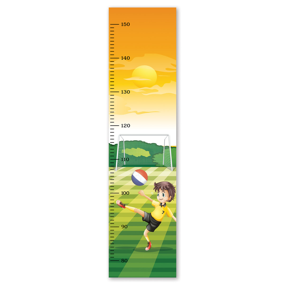 miarka wzrostu dla dzieci PIŁKARZ