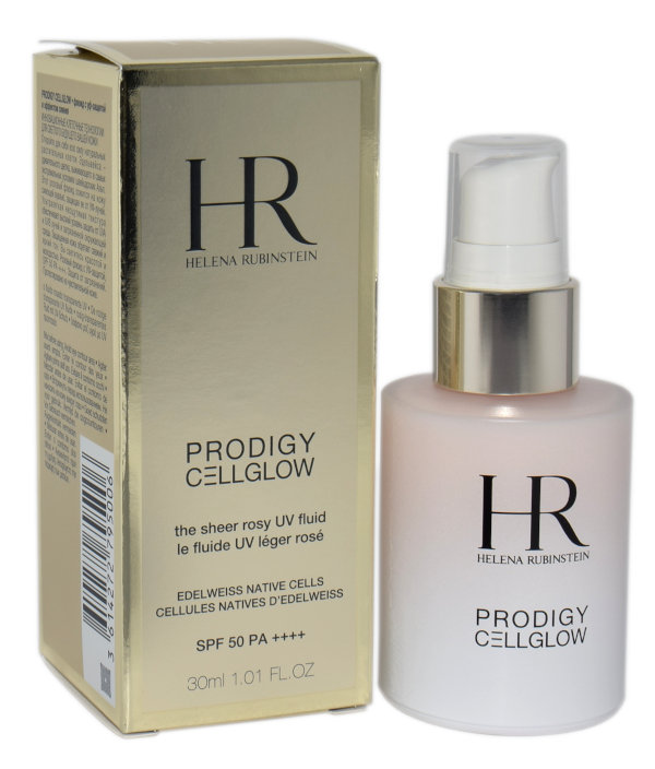 Helena Rubinstein Prodigy Cellglow The Sheer Rosy UV Fluid SPF50 preparat do opalania twarzy 30 ml dla kobiet