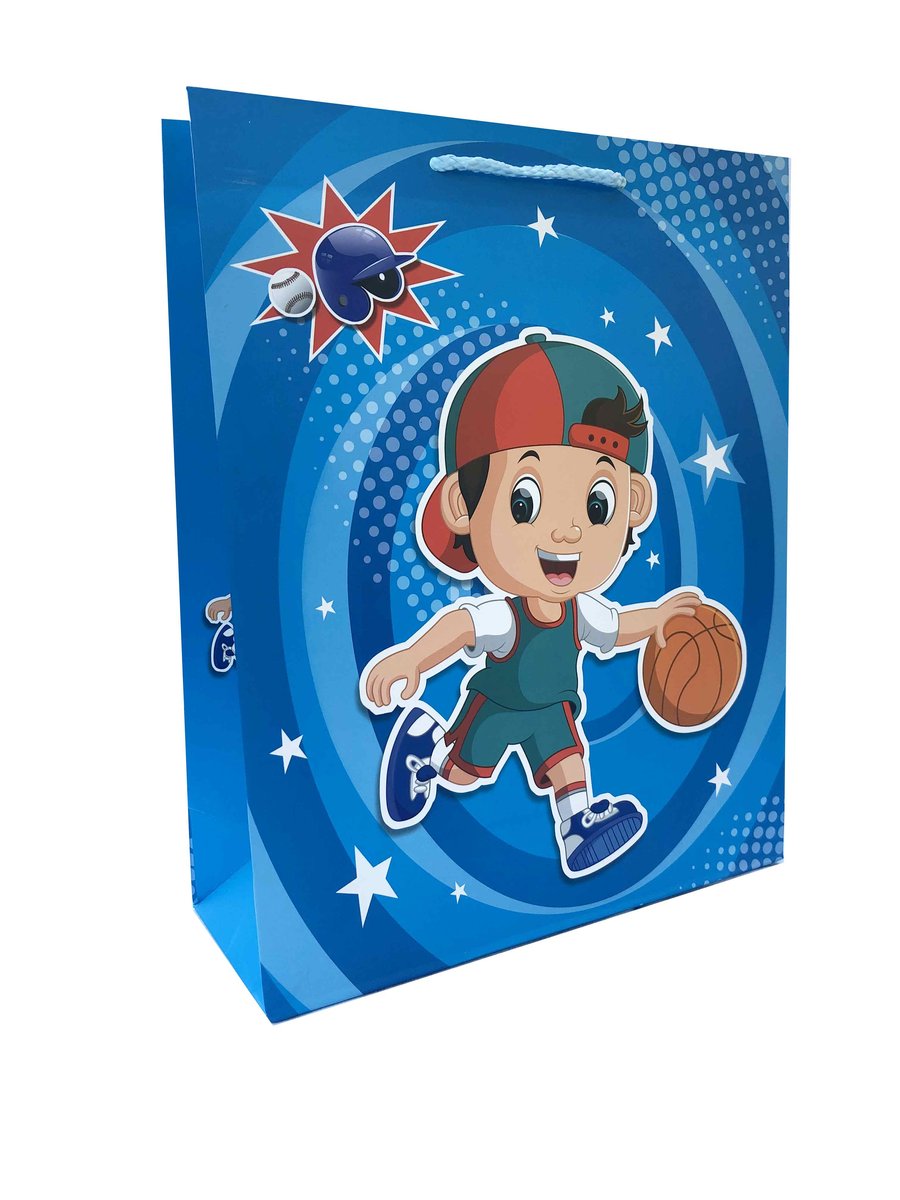 Torebki ozdobne chłopięce JP560C 12 sztuk - JU-PITER