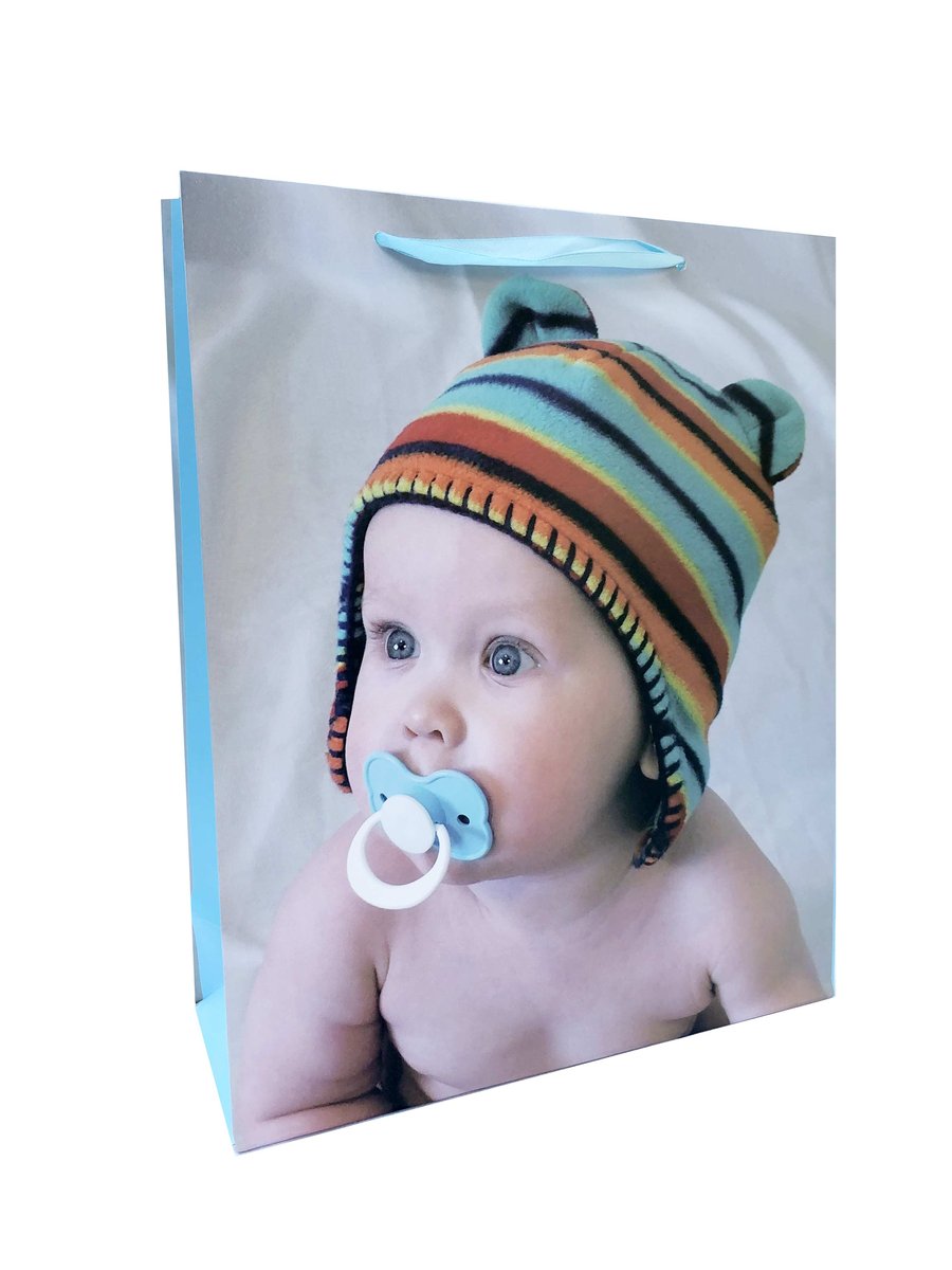 Torebki ozdobne narodziny dziecka 12 szt.