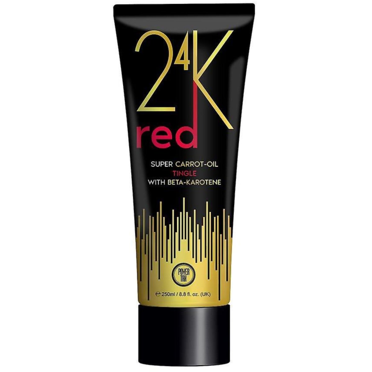 Power Tan, 24K Red Super Carrot Oil Tingle, 250ml