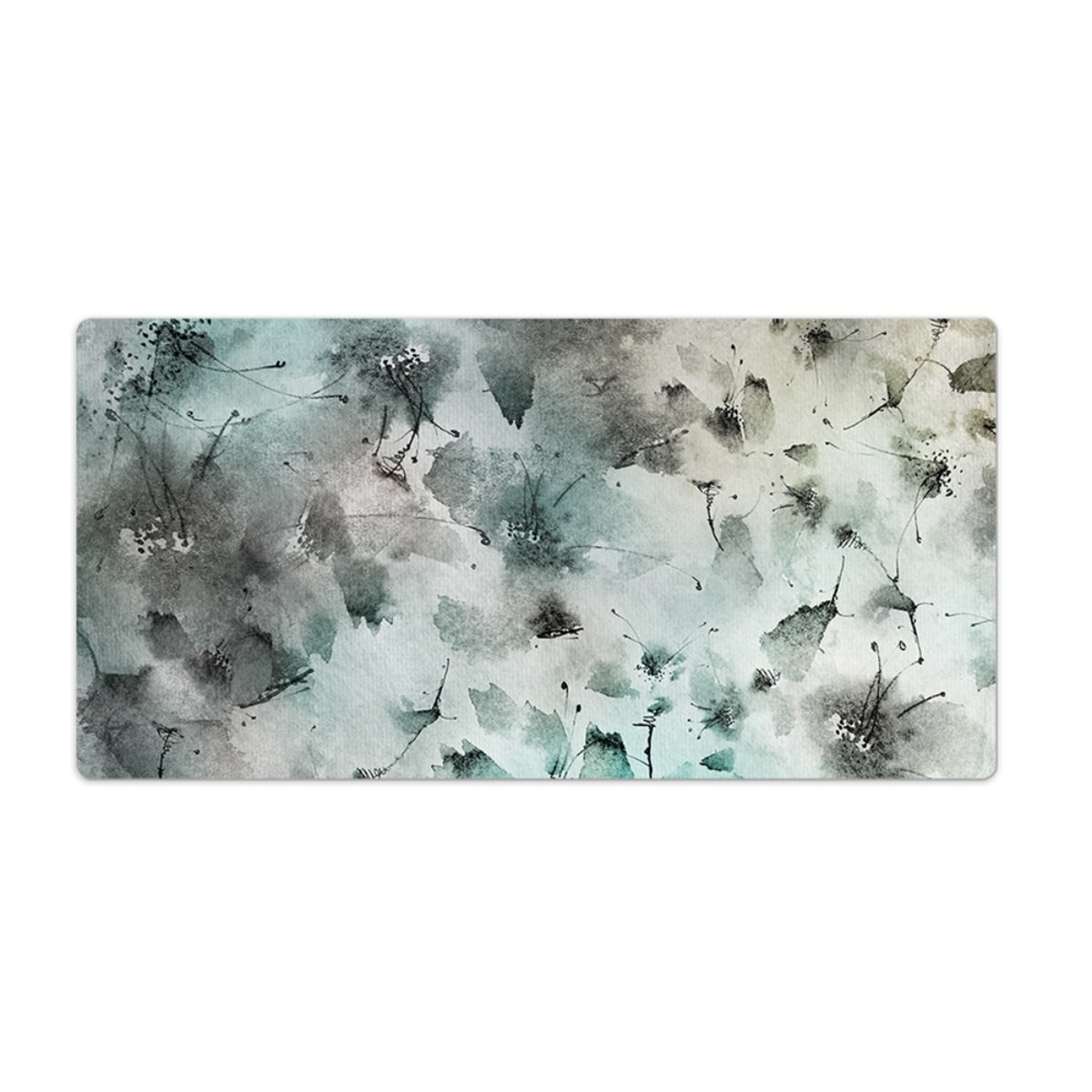 Podkładka na stół Kwiaty Tusz Akwarela 90x45 cm