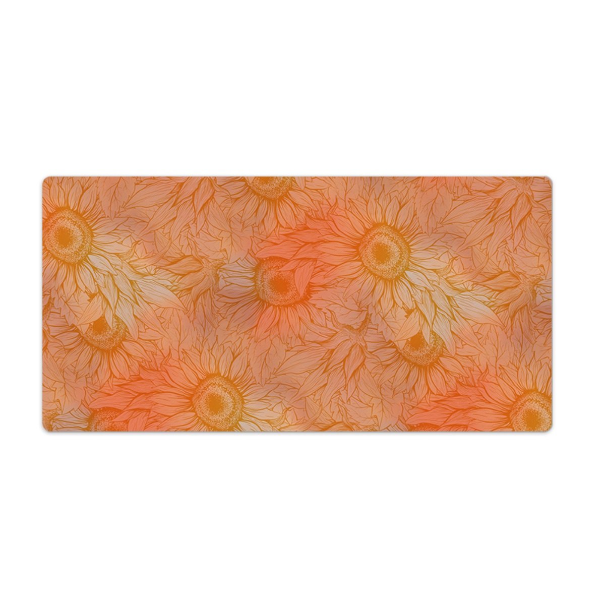 Mata ochronna trwała Kwiaty Słonecznika 120x60 cm