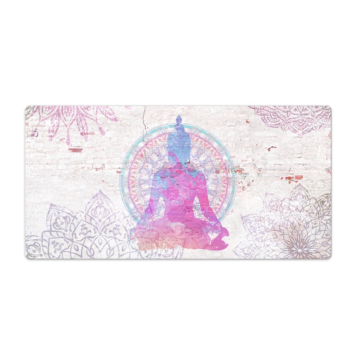 Podkładka Budda w towarzystie mandali  120x60 cm