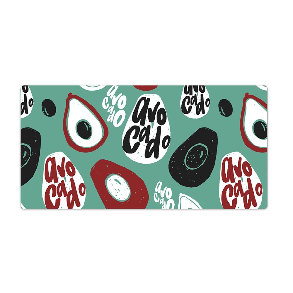 Nadruk podkładka na biurko Retro avocado 100x50 cm