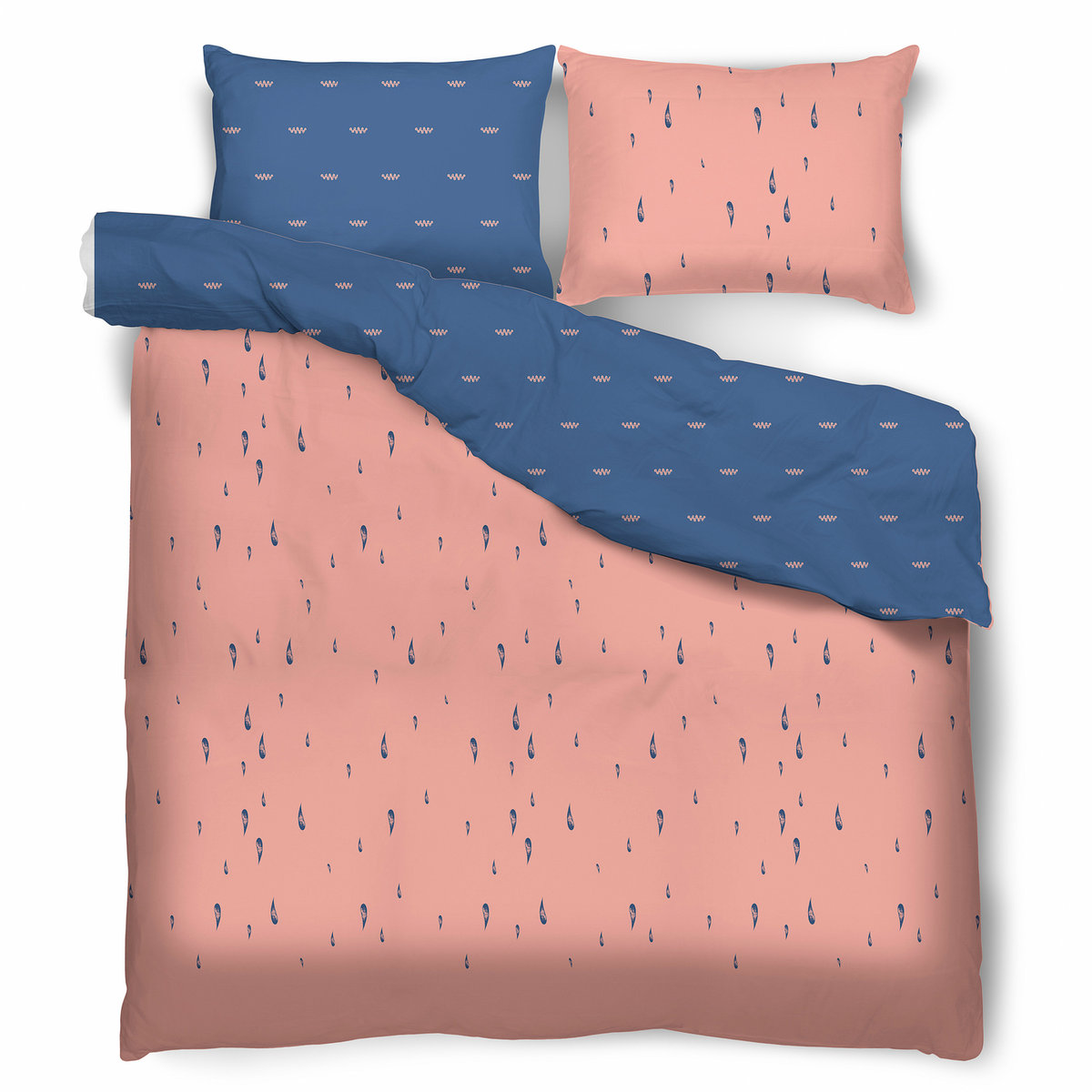 Komplet pościeli Miss Lucy Sweet Dream Drops 160x200 cm 2x70x80 cm