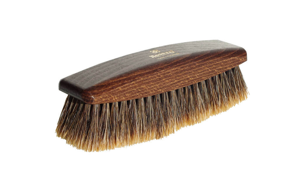 Lettro Szczotka do pastowania Końskie włosie 16cm jasna