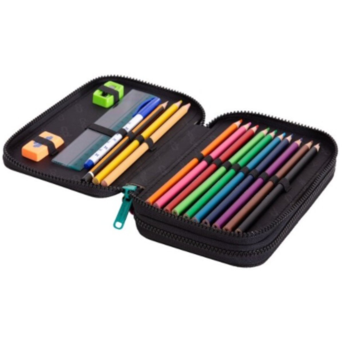 CoolPack Piórnik Podwójny Z Wyposażeneim Jumper 2 Alphabet