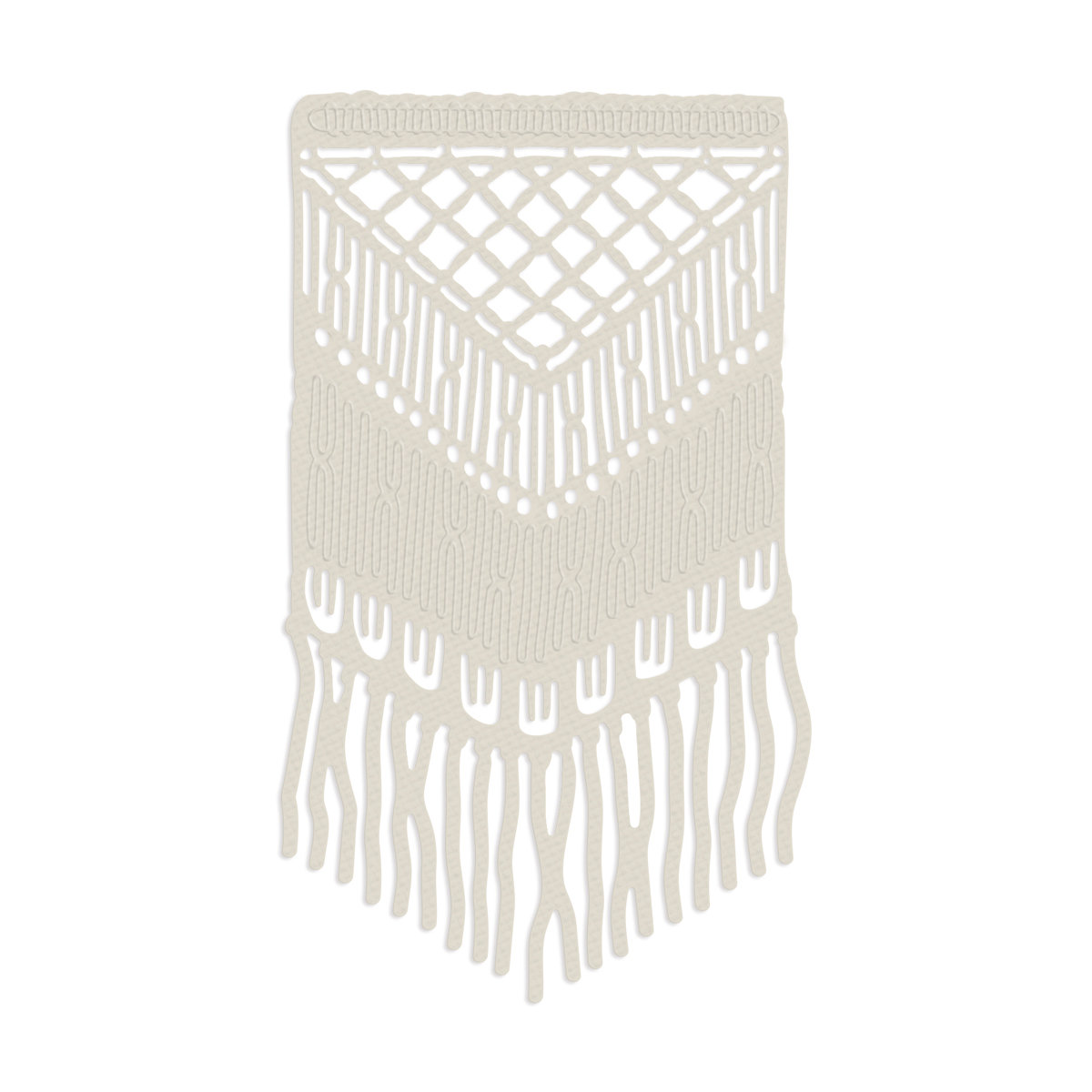 Wykrojnik dpCraft - makrama 13,2 cm x 7,8 cm