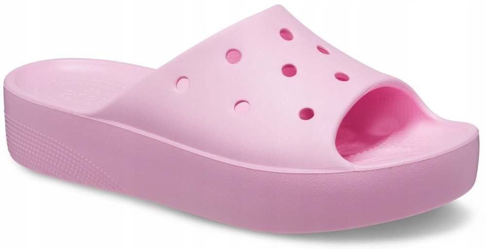 Klapki Damskie Lekkie Buty Crocs Platform 37-38