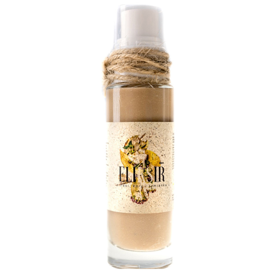 Trawiaste, Naturalny krem eliksir z liści kory i tymianku, 30ml