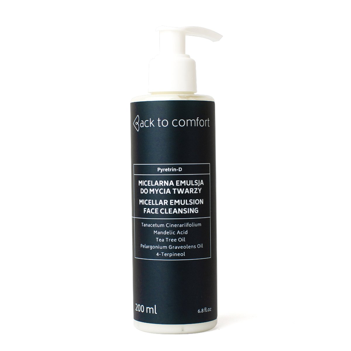 Back To Comfort Back To Comfort Pyretrin-D Delikatna emulsja do mycia twarzy dla cery wrażliwej 200ml 62514-uniw