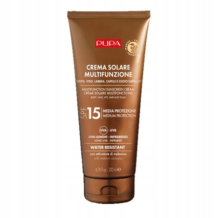 PUPA Milano Wielofunkcyjny krem przeciwsłoneczny SPF 15 200.0 ml