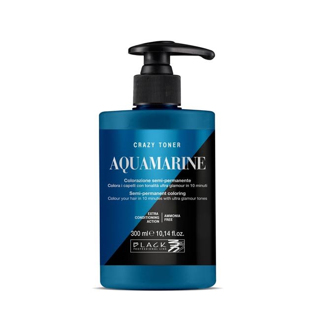 Black, Crazy Toner, 300ml Aquamarine