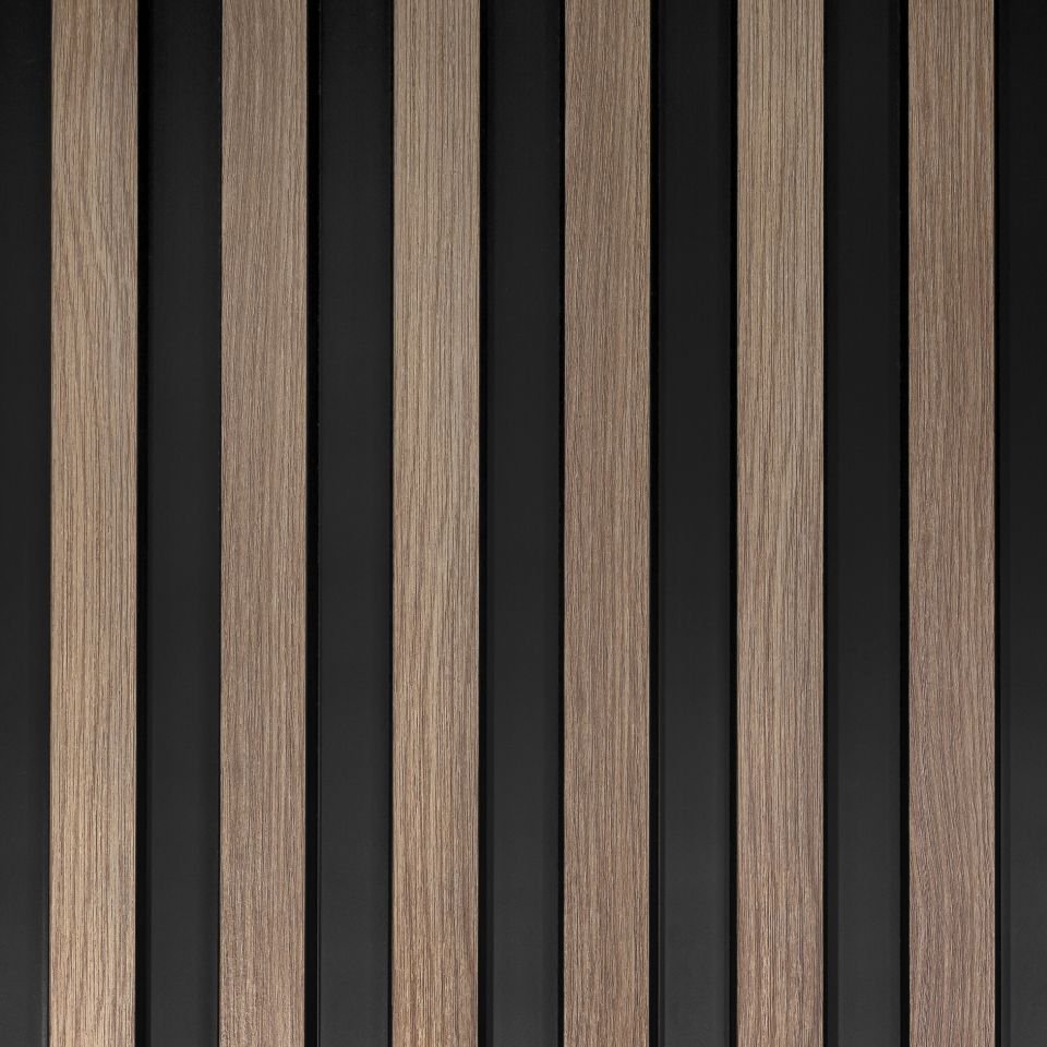 Panel Ścienny 3D Lamela Wodoodporna Largo Dąb Szary L0303