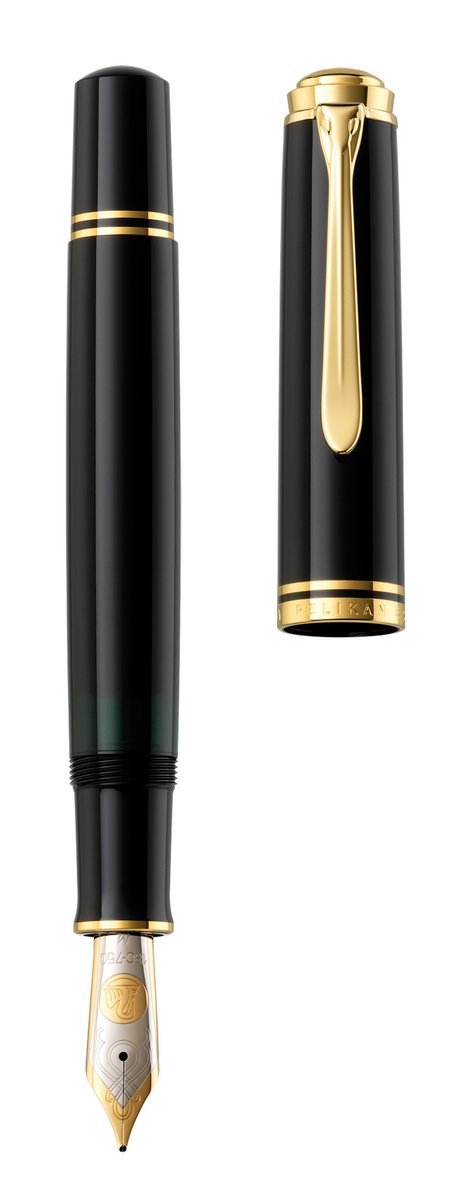 Pelikan Premium M800 pióro wieczne EF, czarny 986133