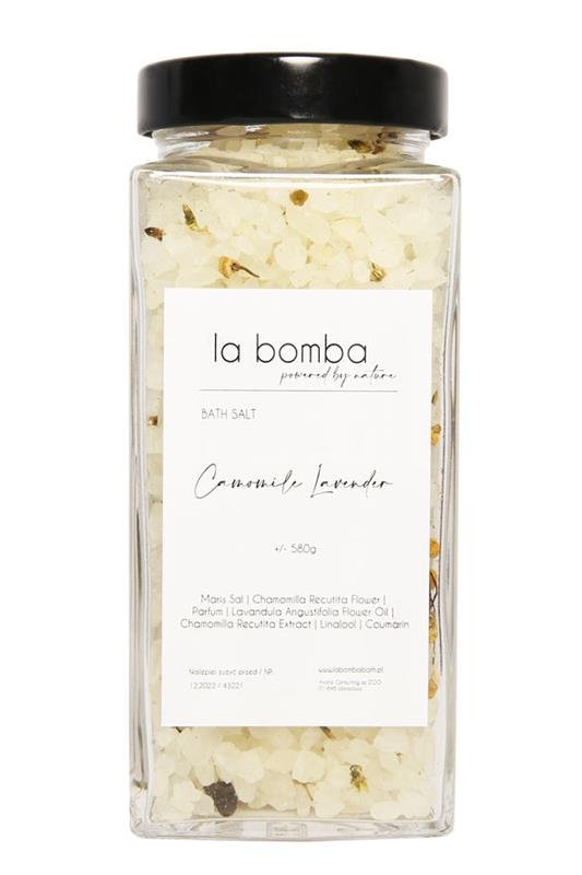 Фото - Інша косметика SOL La Bomba Camomile Lavender Sól do kąpieli o zapachu lawendy 580 g 