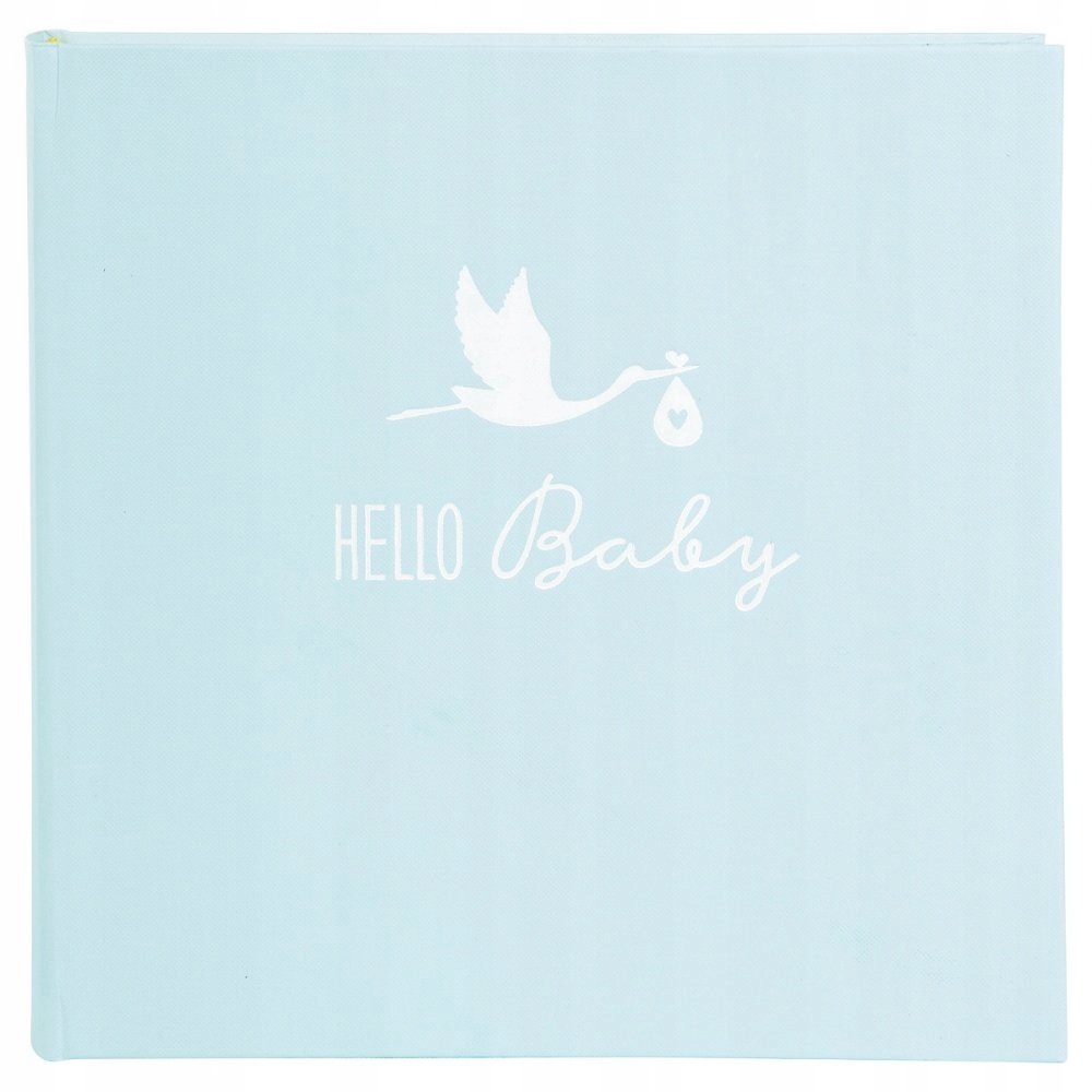 Album na Narodziny Dziecka Hello Baby blue 60pg/WH