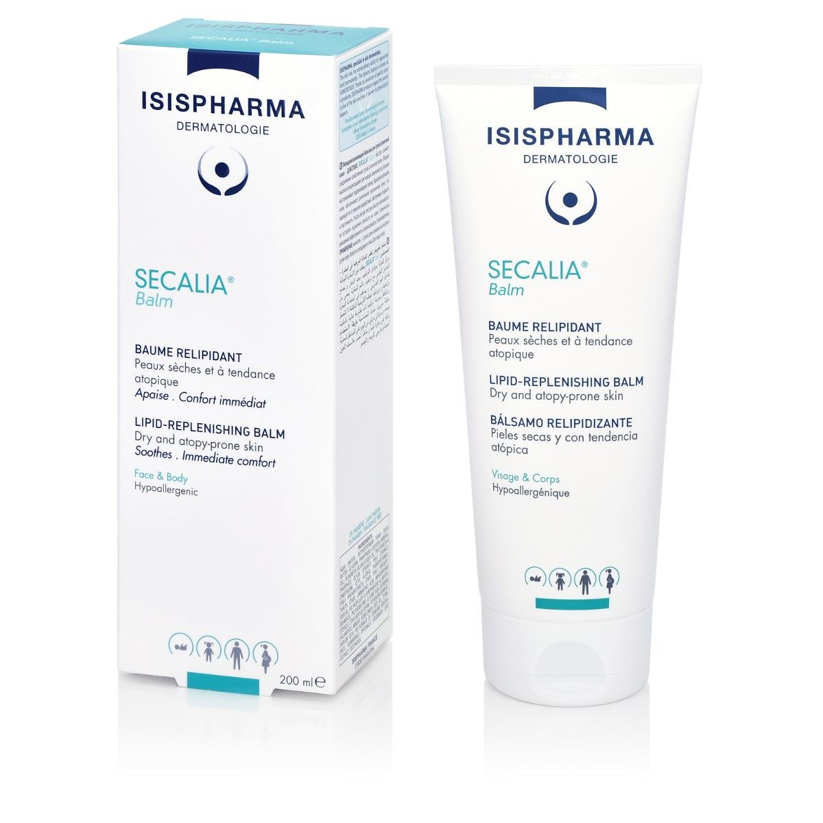 Isispharma secalia BALM balsam hydrolipidowy do ciała dla skóry suchej i bardzo suchej 200 ml dostępne ostatnie sztuki