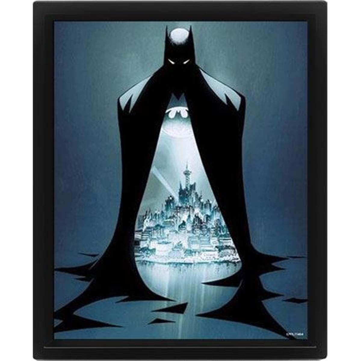 obraz w ramie 3D BATMAN - GOTHAM PROTECTOR