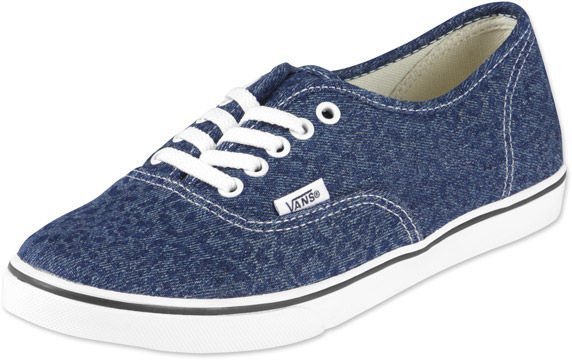 trampki damskie VANS - AUTHENTIC LO PRO CHEETAH DARK DENIM-36