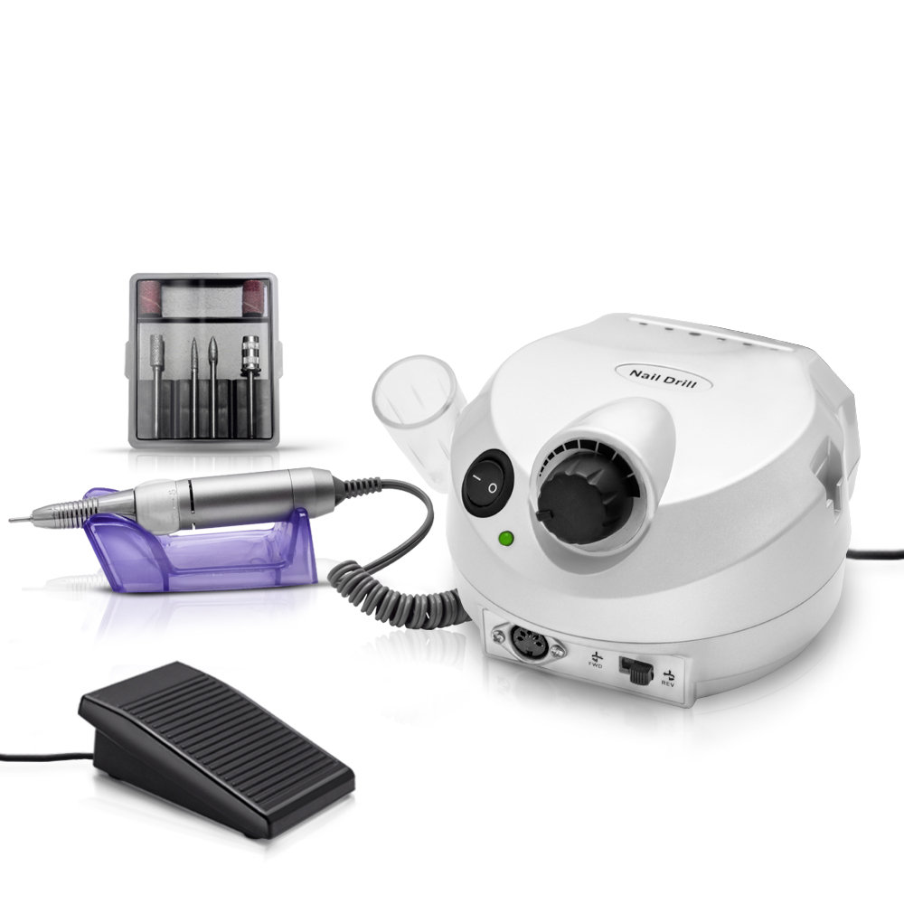 Silcare, Frezarka DM-202 Biała Moc 30W + Frezy