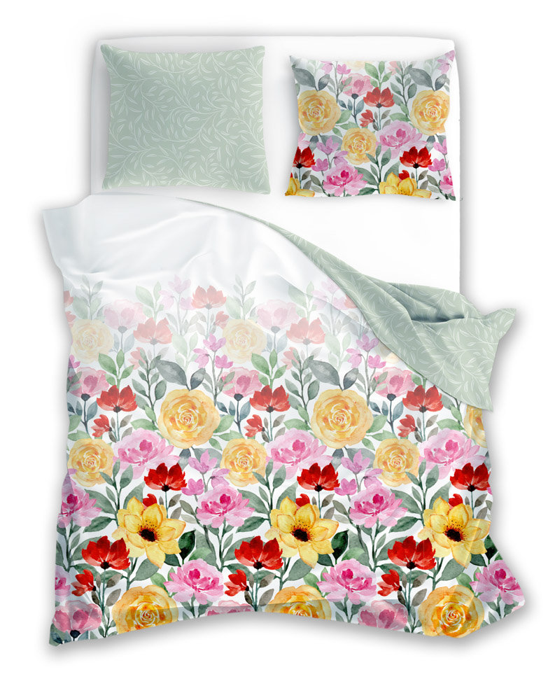 Pościel Bawełna Elegant 022  + Dwie Poszewki X70X80
