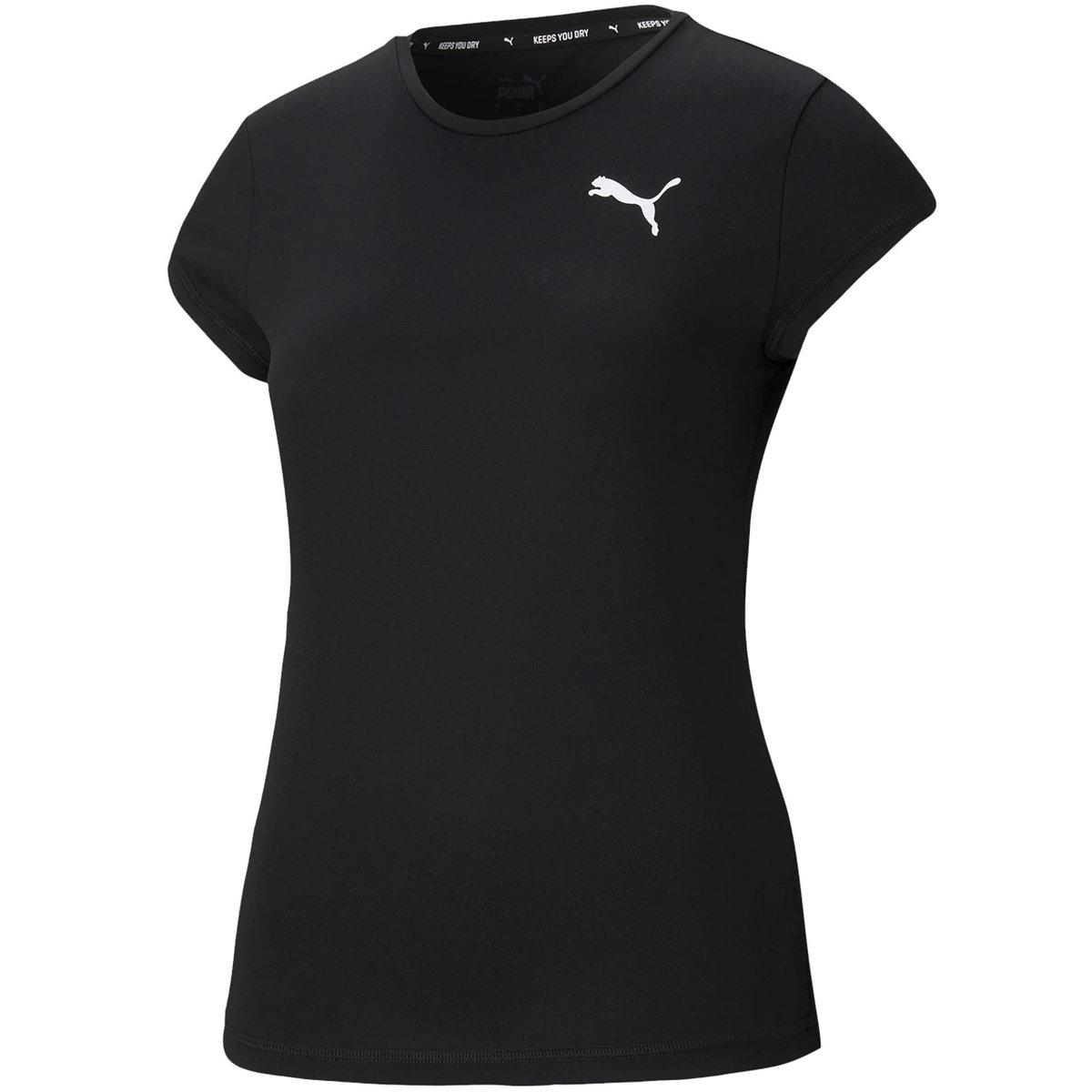 Puma, T-shirt damski sportowy Active Tee, 586857-01, Czarny, Rozmiar M