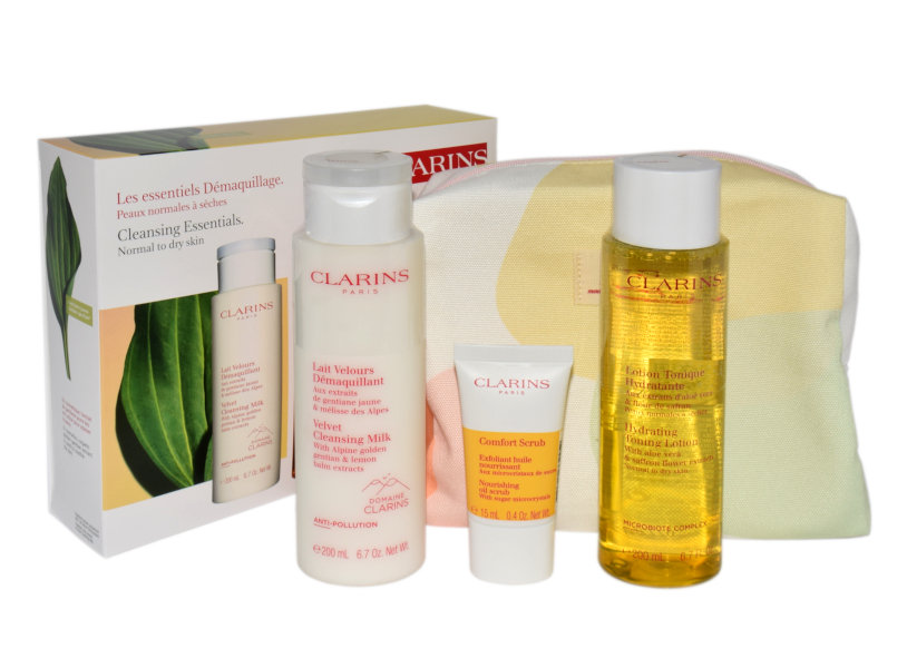 Clarins, Zestaw kosmetyków do pielęgnacji, 4 szt.
