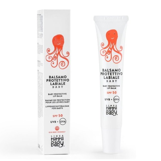 Linea MammaBaby - Pomadka ochronna do ust SPF 50 Baby