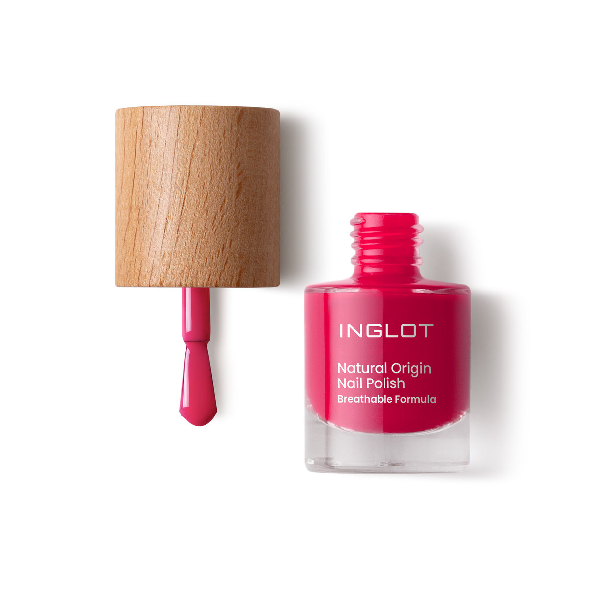 Inglot, Lakier Do Paznokci, Natural Origin, Summer Raspberry 042 Ethereal, 8ml