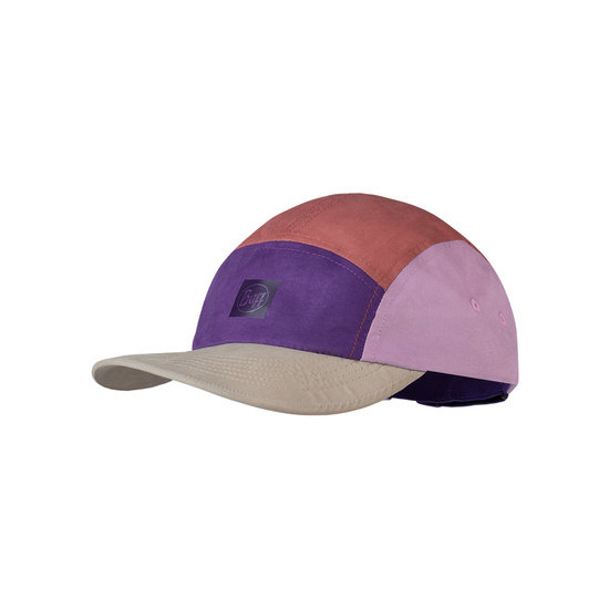 Buff, Czapka z daszkiem dla dzieci 5 PANEL GO CAP Colart Violet, 128588.619.10.00