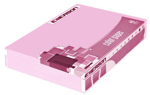 Emerson Papier Ksero A4 80g Różowy (05902178116017)