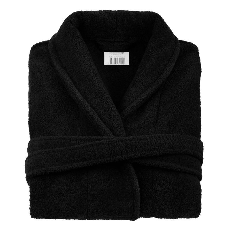 Mięsisty Szlaftok Bawełniany Frotte S/M CZARNY