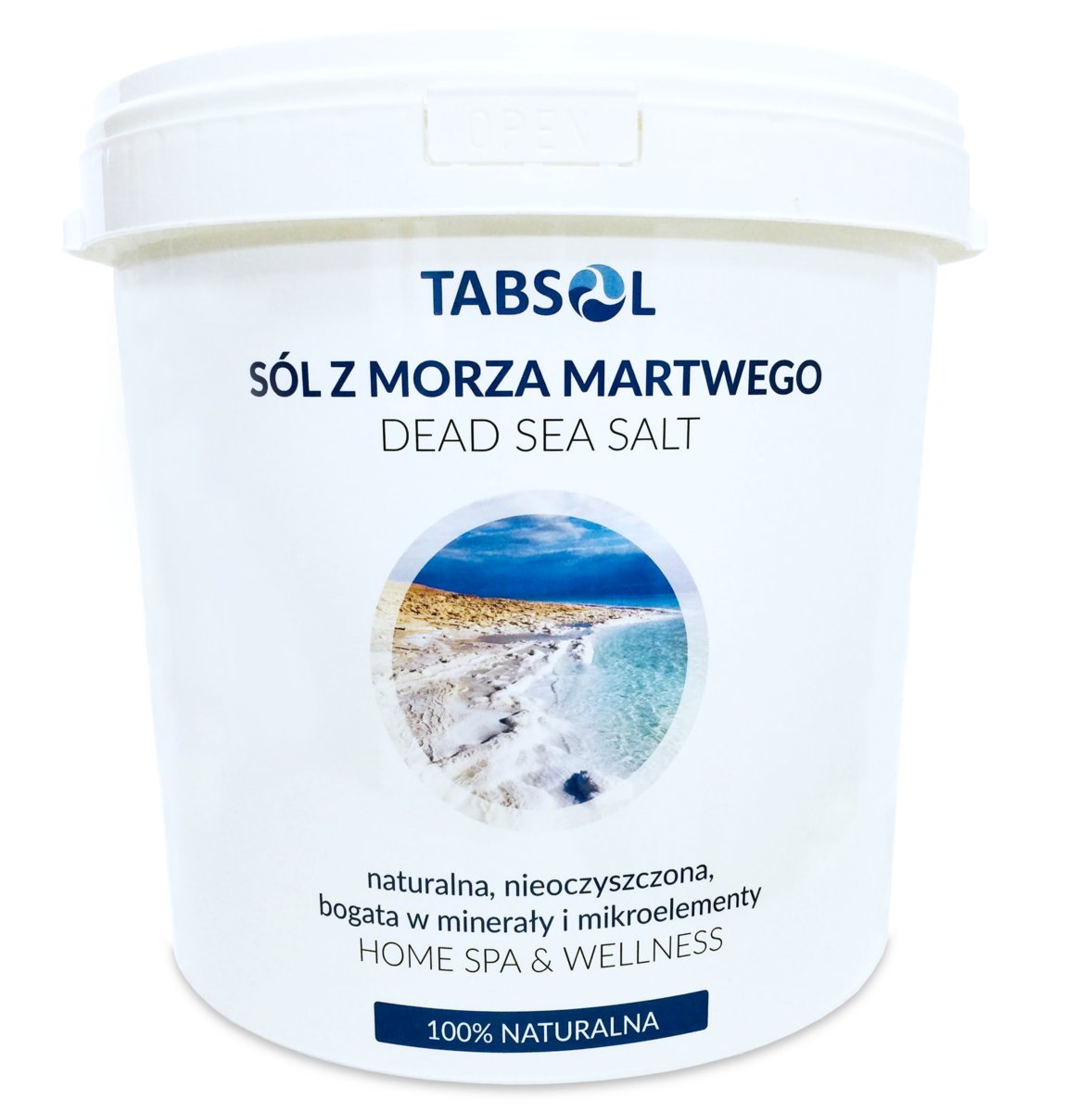Naturalna Sól z Morza Martwego Jordania Spa 20kg