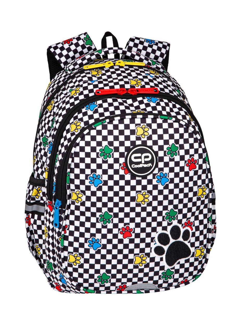 Coolpack F029666, Plecak szkolny Jerry CATCH ME, Wielobarwny, Wielobarwny, 39 x 28 x 15 cm, designerski
