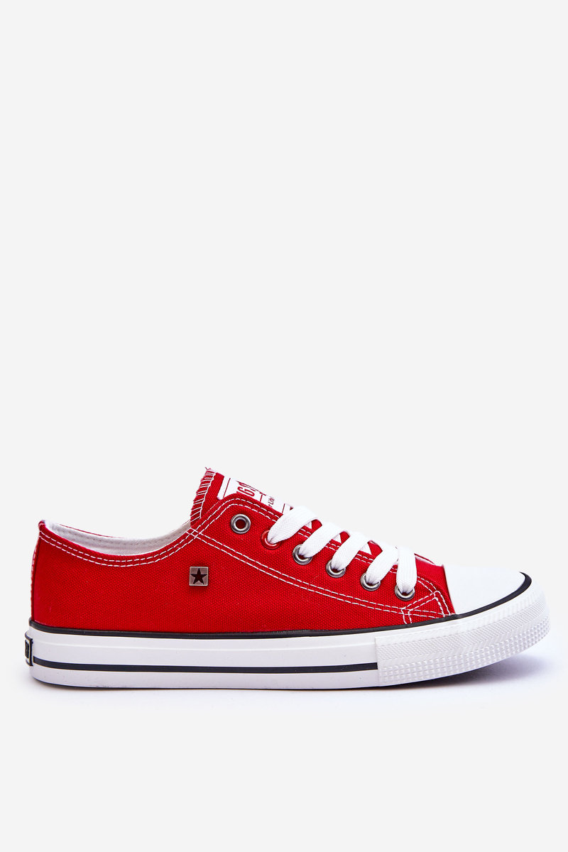 Damskie Trampki Big Star T274020 Czerwone-37