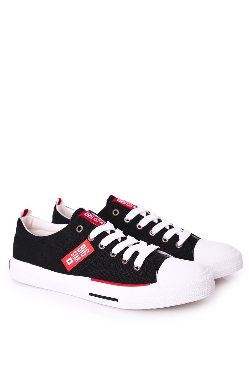 Męskie Trampki Big Star HH174039 Czarne-44