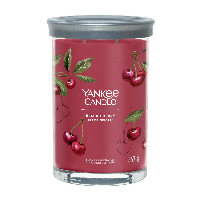 Yankee Candle Świeca zapachowa Black Cherry tumbler duży