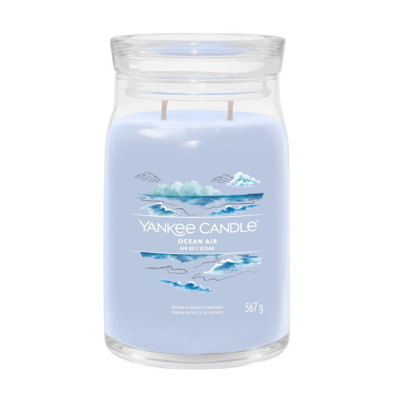 Yankee Candle Świeca zapachowa Ocean Air duża