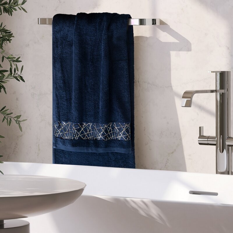 Ręcznik 70 x 140 Kąpielowy Frotte Nika 07 Granat