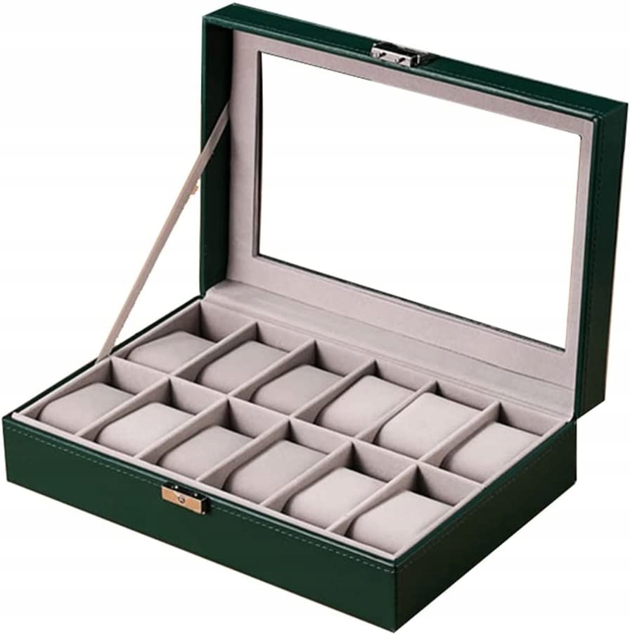 PUDEŁKO ETUI ORGANIZER SZKATUŁKA NA ZEGARKI 12 G1