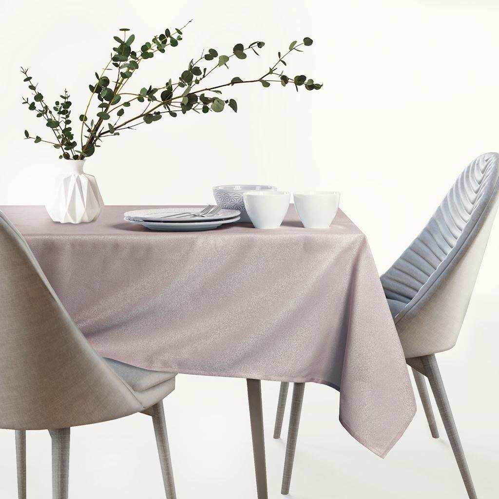 Obrus Empire Pudrowy róż Gładki Klasyczny 40x200 AmeliaHome - TCLOTH/AH/EMPIRE/HMD/POWDERPINK/40X200