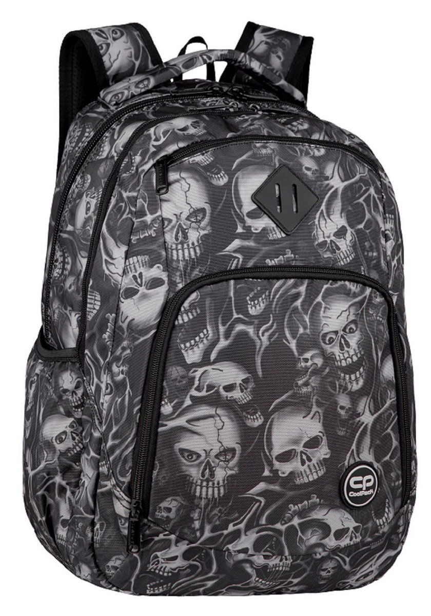 Coolpack Break Plecak szkolny Unisex dzieci, Skulls, 44 x 32 x 19 cm, Designer
