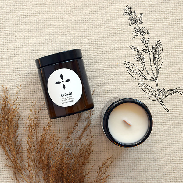 Świeca sojowa Intens Spokój/Nature of Scent