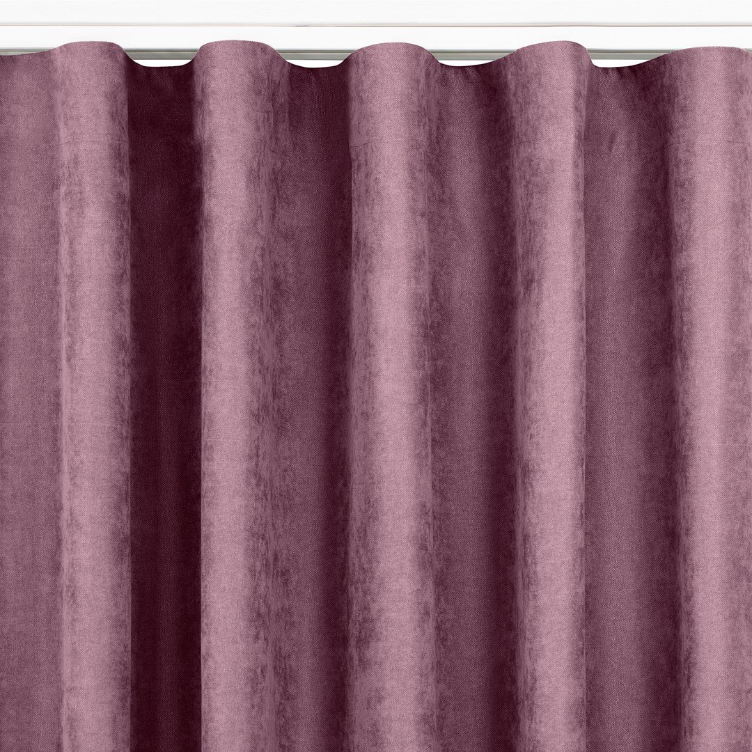 Zasłona MILANA kolor liliowy styl klasyczny taśma wave transparentna 7 cm szenila 560x245 homede - CURT/HOM/MILANA/CHENILLE/PLEA